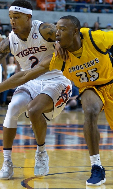 Wiley, No. 9 Auburn rout Mississippi College 103-52